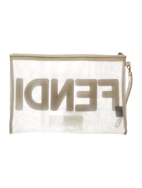 Fendi Mesh Clutch
