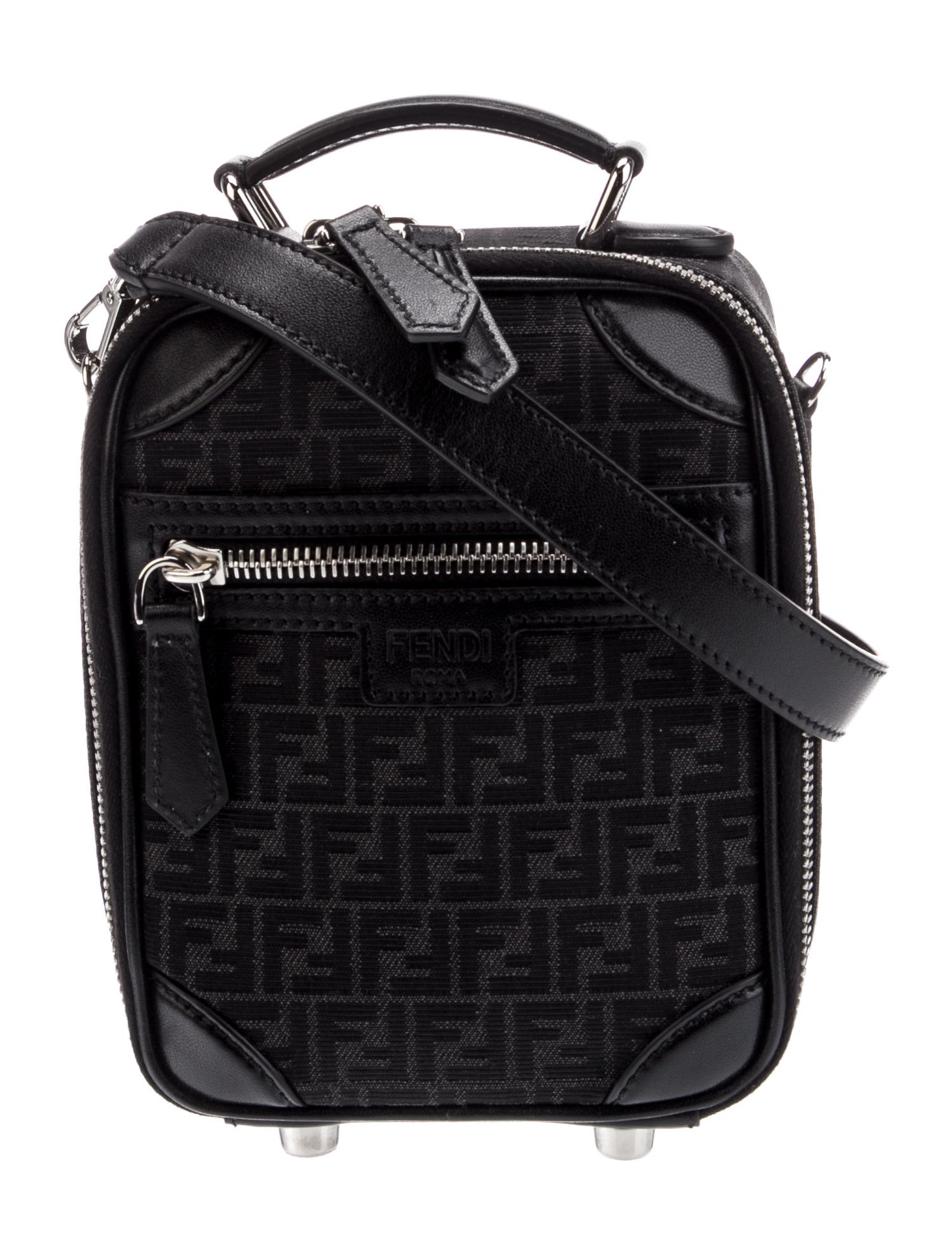 Fendi Zucca FF Messenger Bag