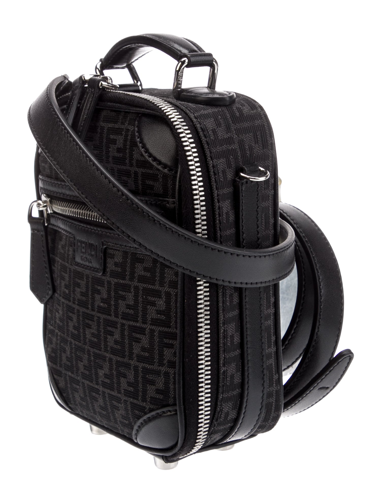 Fendi Zucca FF Messenger Bag