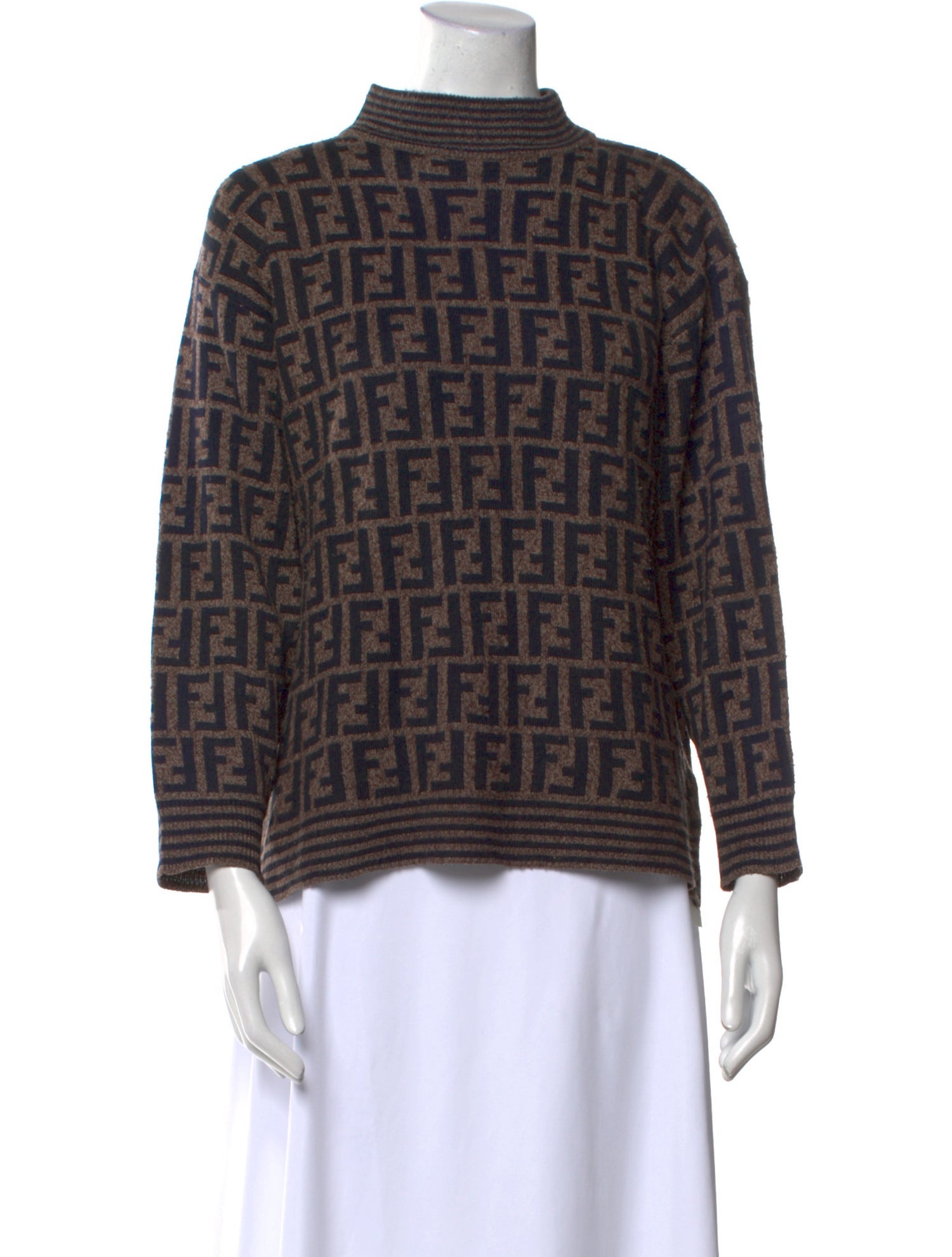 Fendi Vintage Jeans Sweatshirt