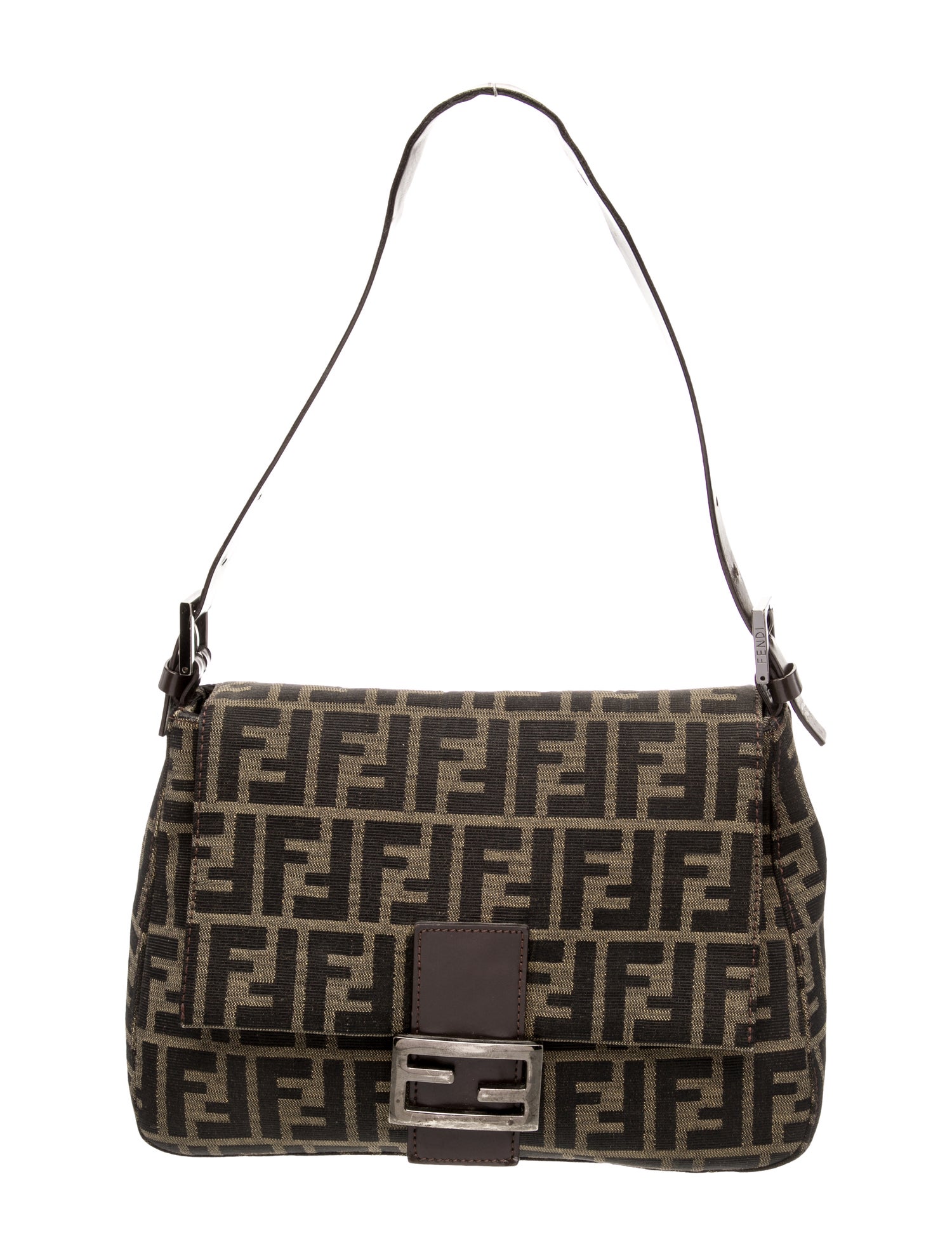 Fendi Zucca FF Mamma Baguette Vintage