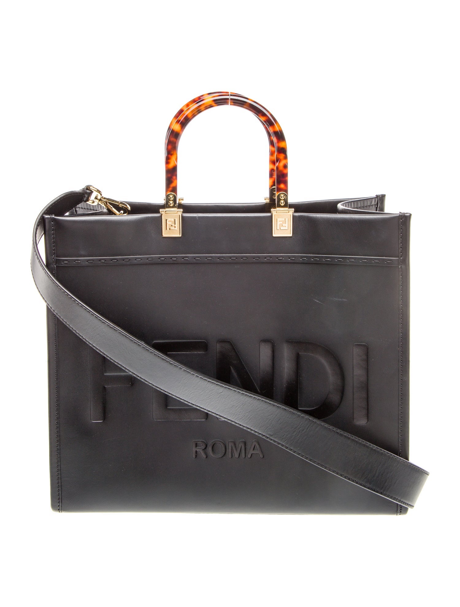 Fendi Leather Sunshine Medium