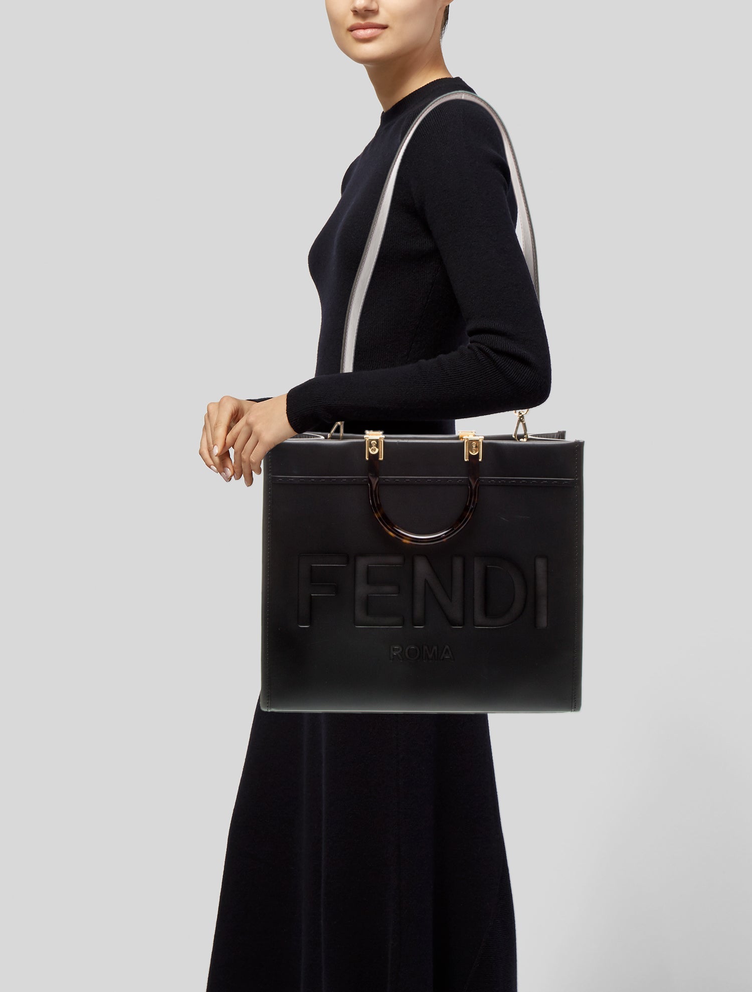 Fendi Leather Sunshine Medium