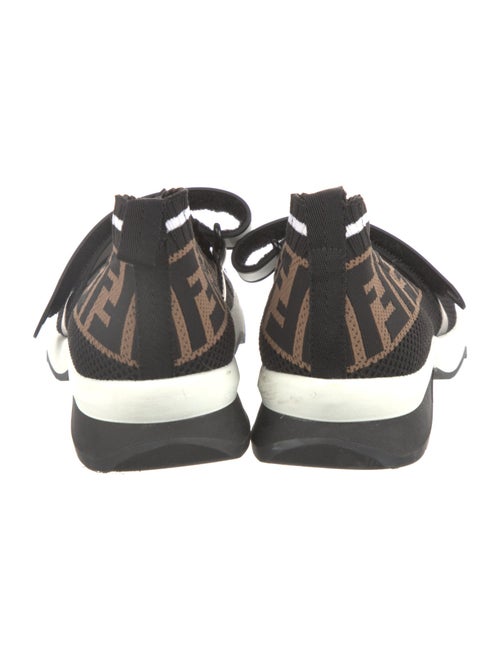 Fendi Zucca FF Logo Printed Sock Sneakers