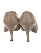 Fendi Zucca FF Logo Leather Pumps