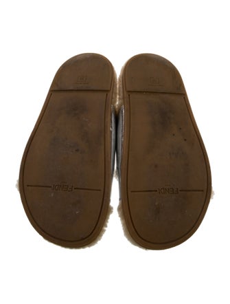 Fendi Leather Slides