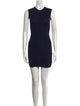 Fendi Crew Neck Mini Dress