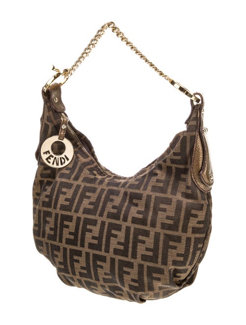 Fendi Canvas Shoulder Bag