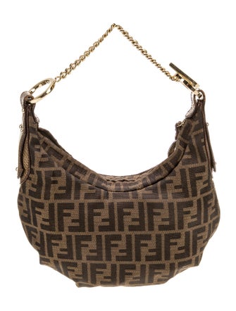 Fendi Canvas Shoulder Bag