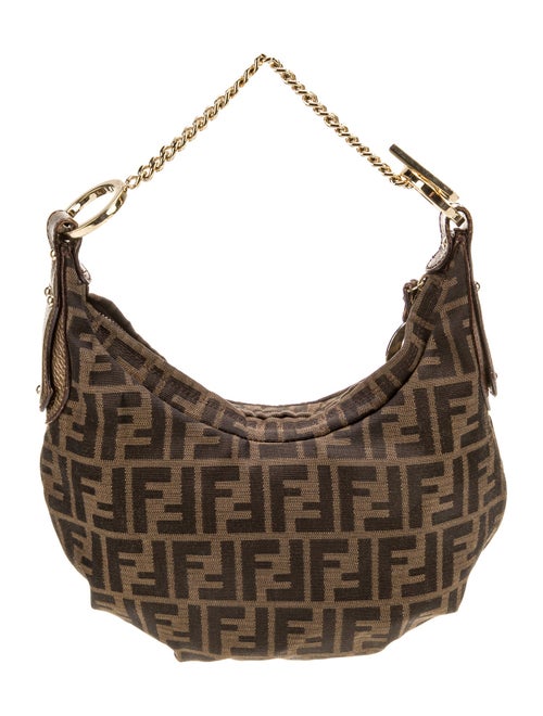 Fendi Canvas Shoulder Bag