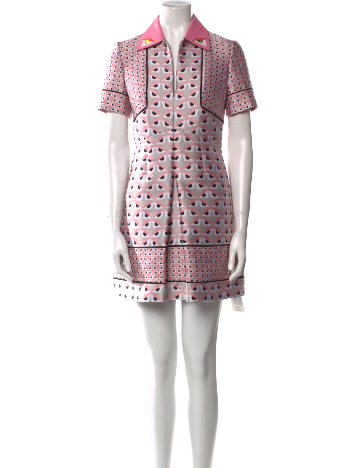 Fendi Printed Mini Dress