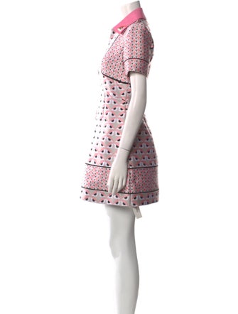 Fendi Printed Mini Dress