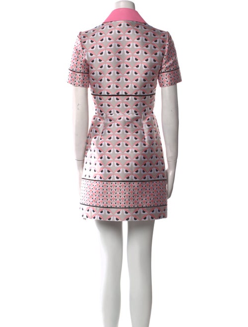 Fendi Printed Mini Dress