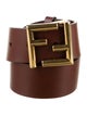Fendi Wide Leather Belt