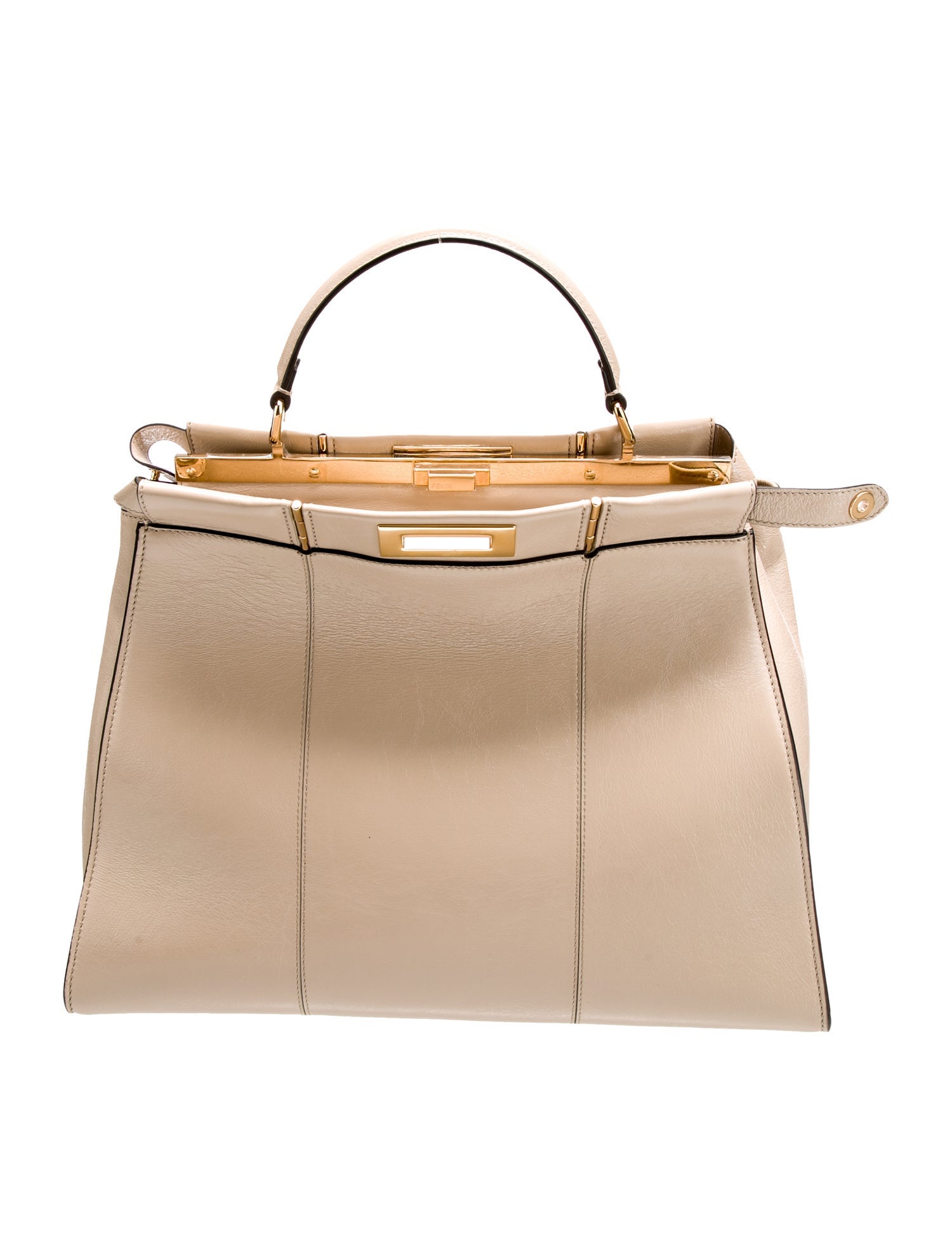 Fendi Leather Peekaboo Large