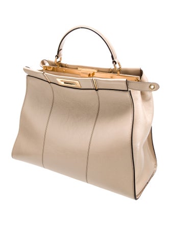 Fendi Leather Peekaboo Large