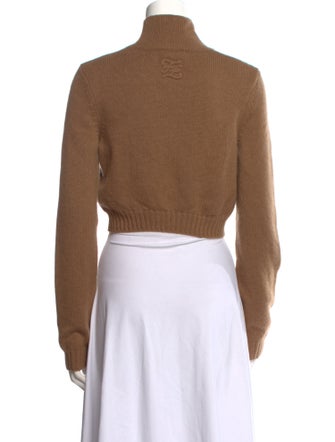 Fendi Cashmere Mock Neck Sweater