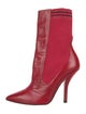 Fendi Leather Sock Boots