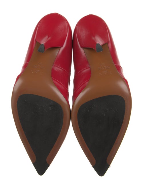 Fendi Leather Sock Boots