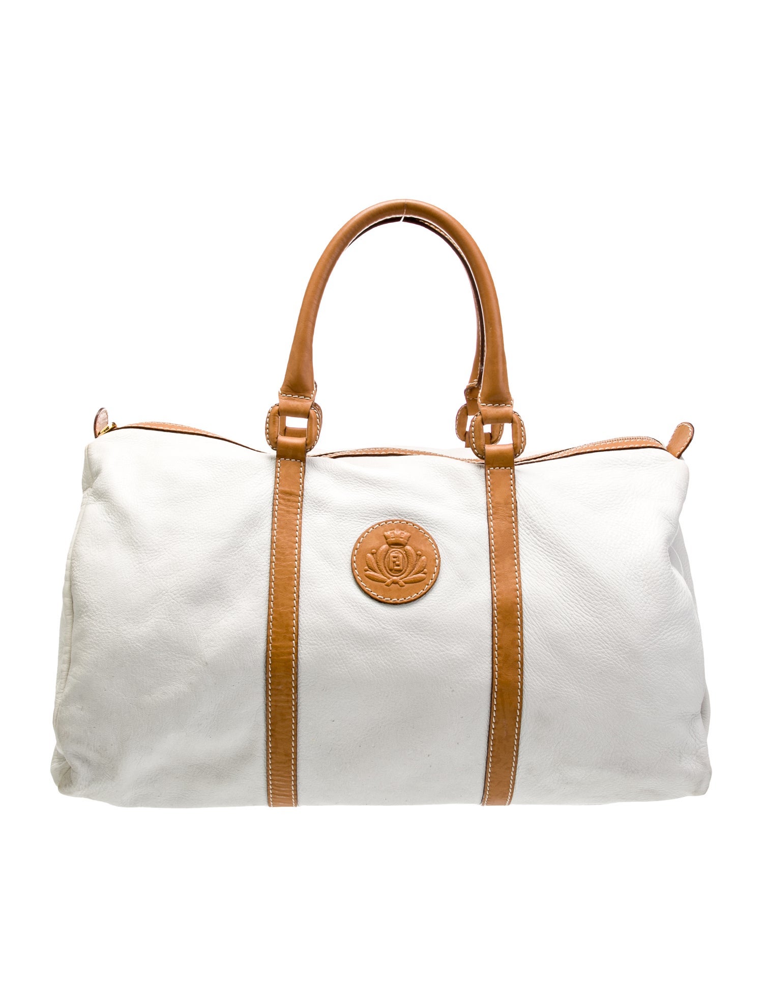 Fendi Leather Top Handle Bag