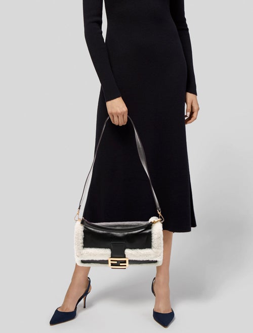 Fendi Leather Baguette