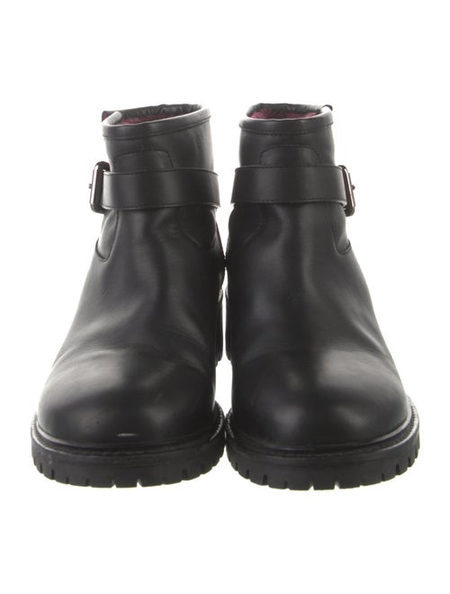 Fendi Leather Moto Boots