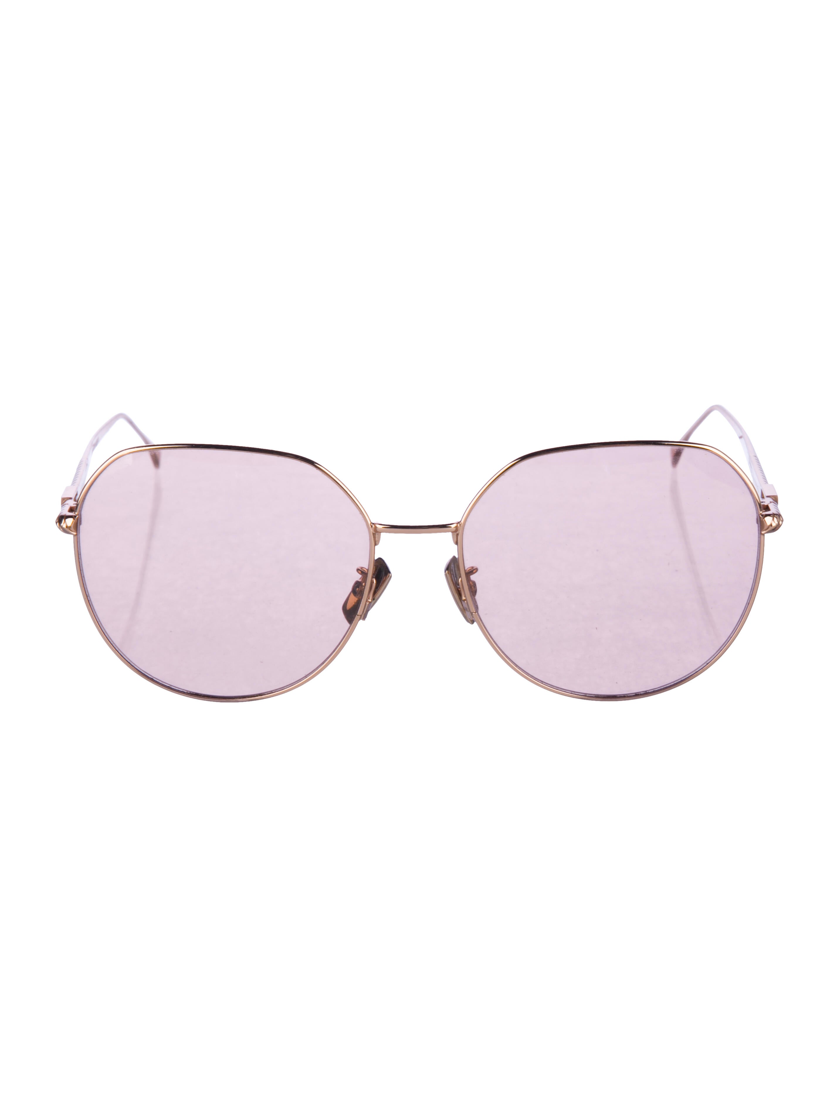 Fendi Aviator Tinted Sunglasses