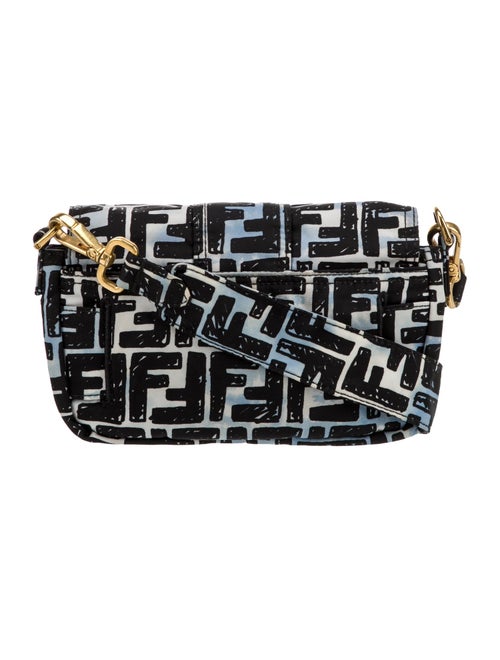 Fendi Nylon FF Cloudy Baguette Mini