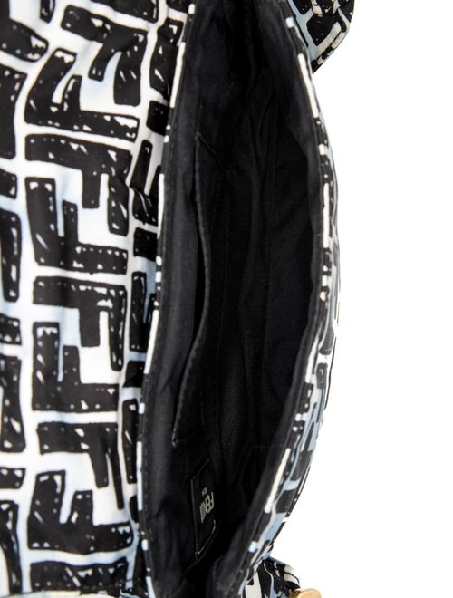 Fendi Nylon FF Cloudy Baguette Mini