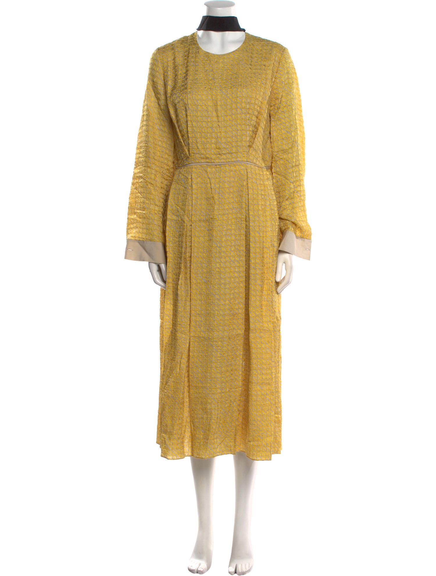 Fendi Silk Midi Length Dress