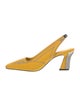 Fendi Neoprene Slingback Pumps
