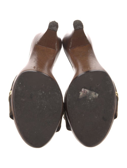 Fendi Zucca FF Logo Printed Slides