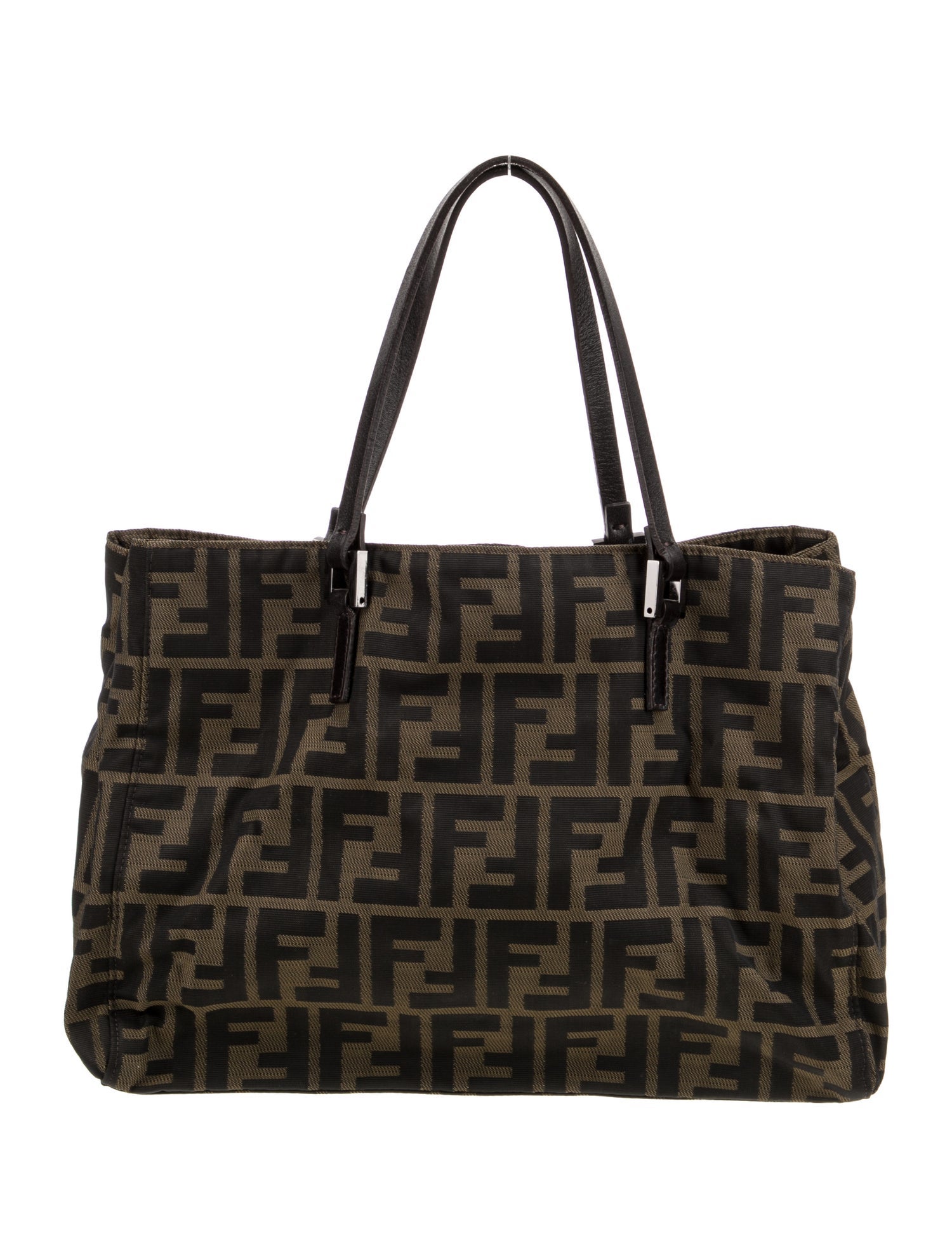 Fendi Zucca FF Top Handle Bag Vintage