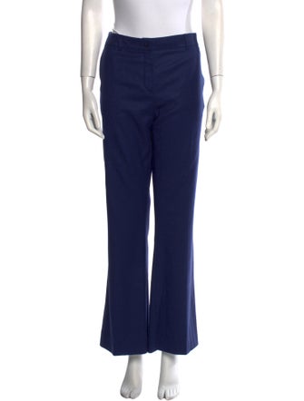Fendi Virgin Wool Wide Leg Pants