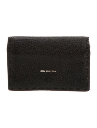 Fendi Leather Card Holder