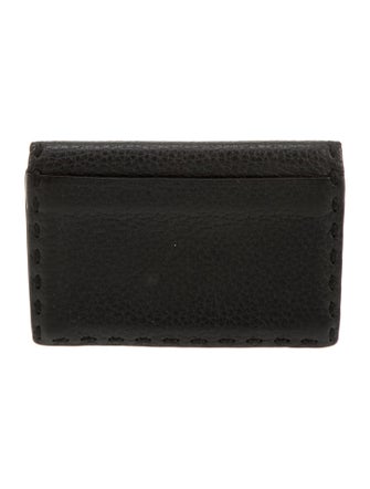 Fendi Leather Card Holder