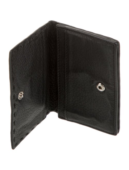 Fendi Leather Card Holder