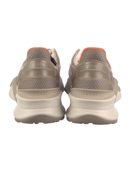 Fendi Zucca FF Logo Mesh Athletic Sneakers