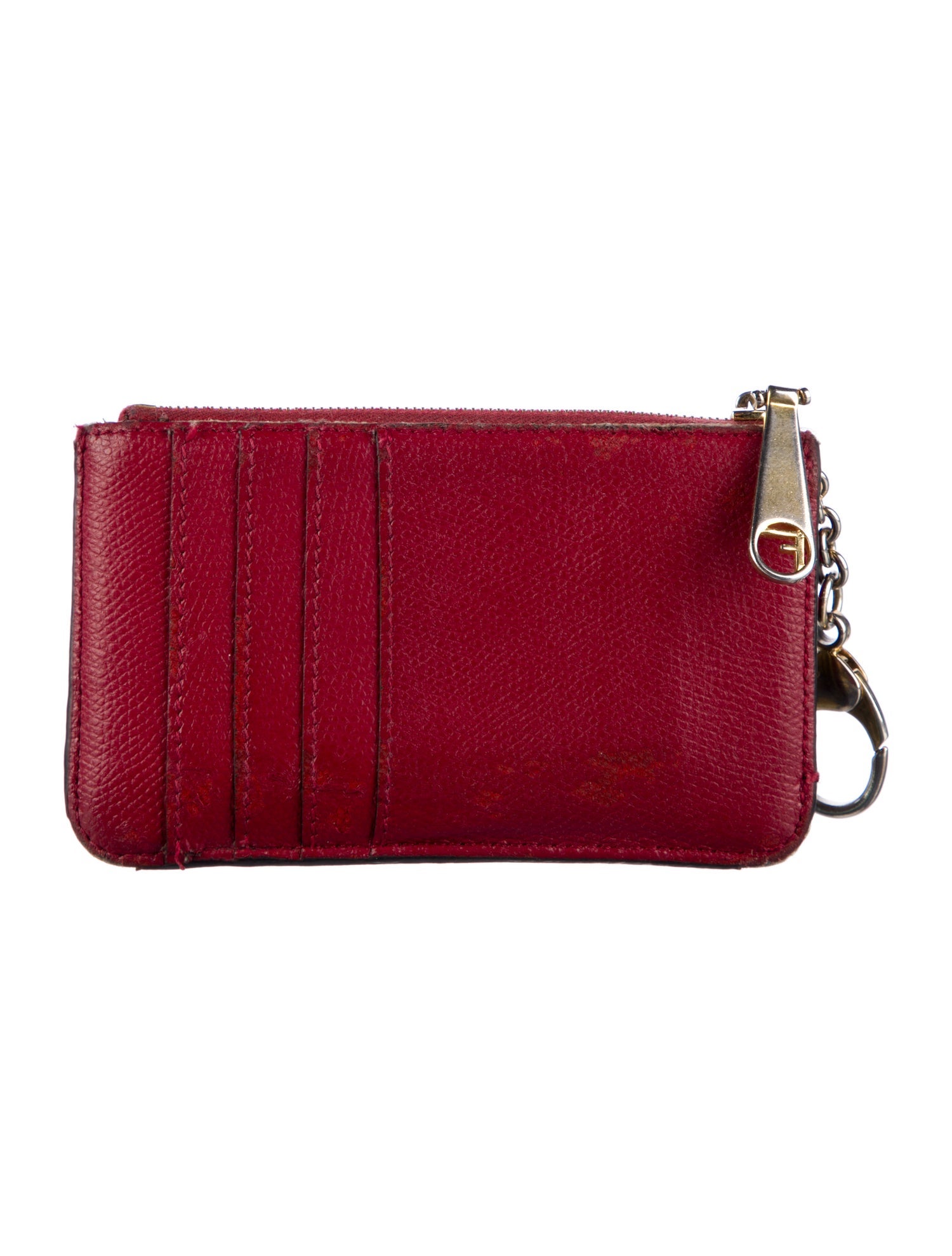 Fendi Zucca FF Logo Leather Wallet