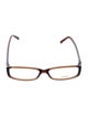 Fendi Zucca FF Logo Square Eyeglasses