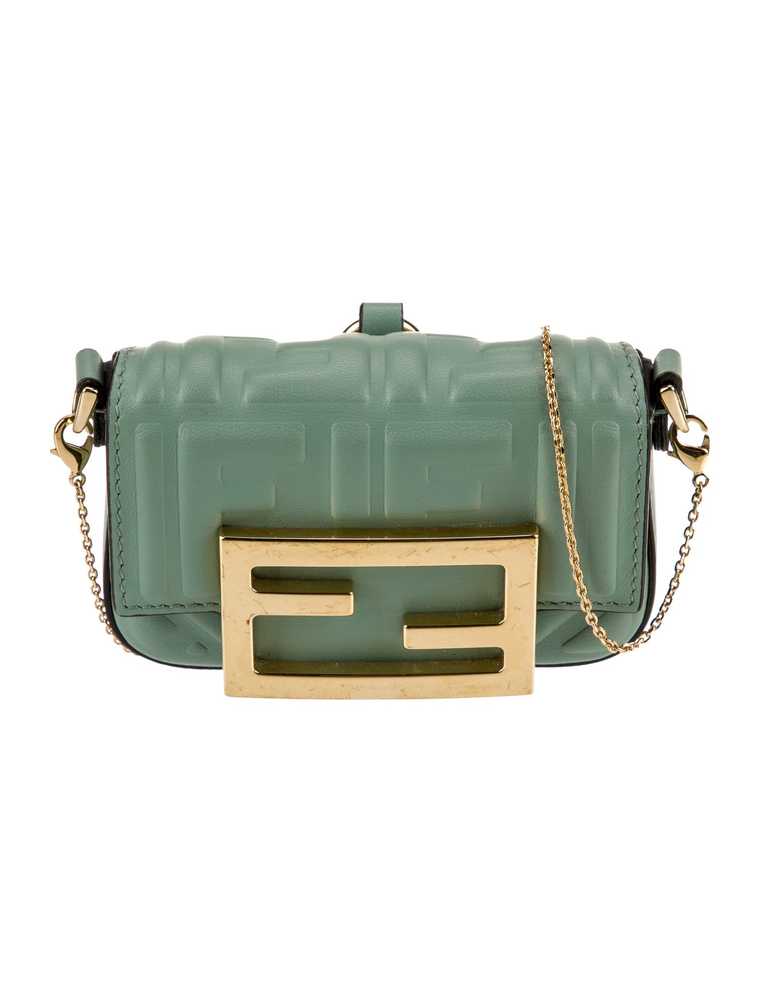 Fendi Zucca FF Baguette Nano 2022