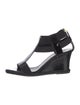 Fendi Patent Leather T-Strap Sandals