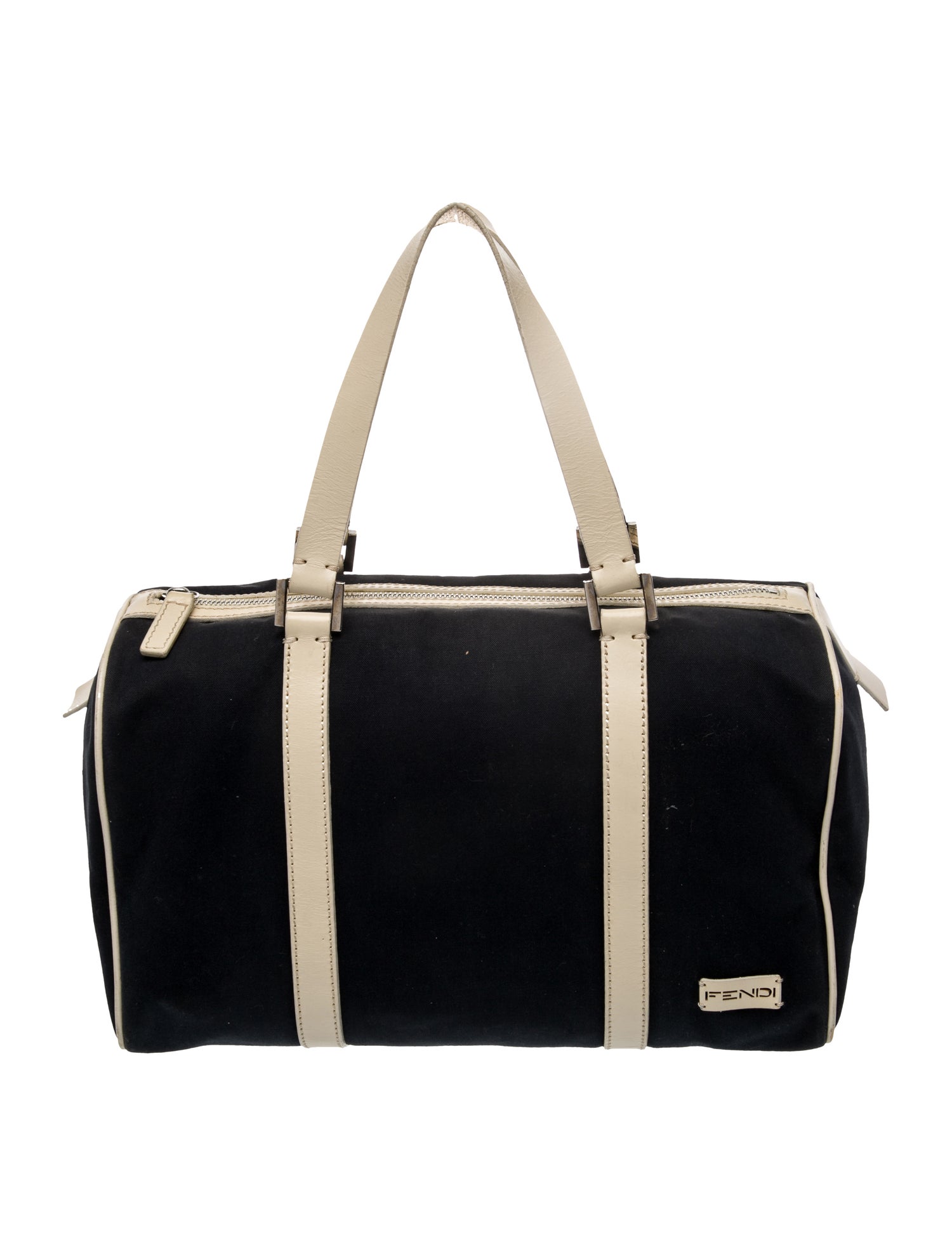 Fendi Canvas Top Handle Bag