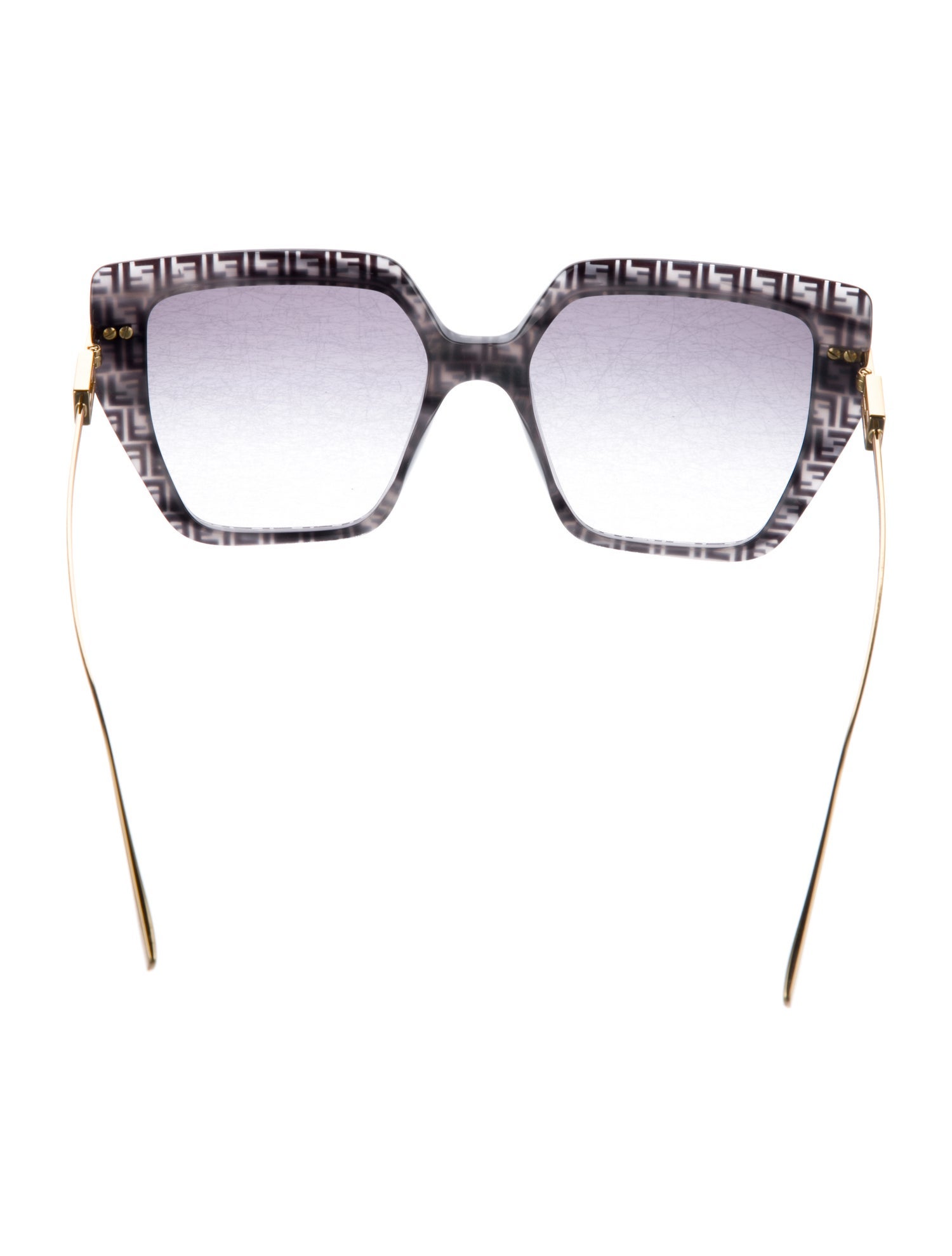 Fendi Oversize Gradient Sunglasses