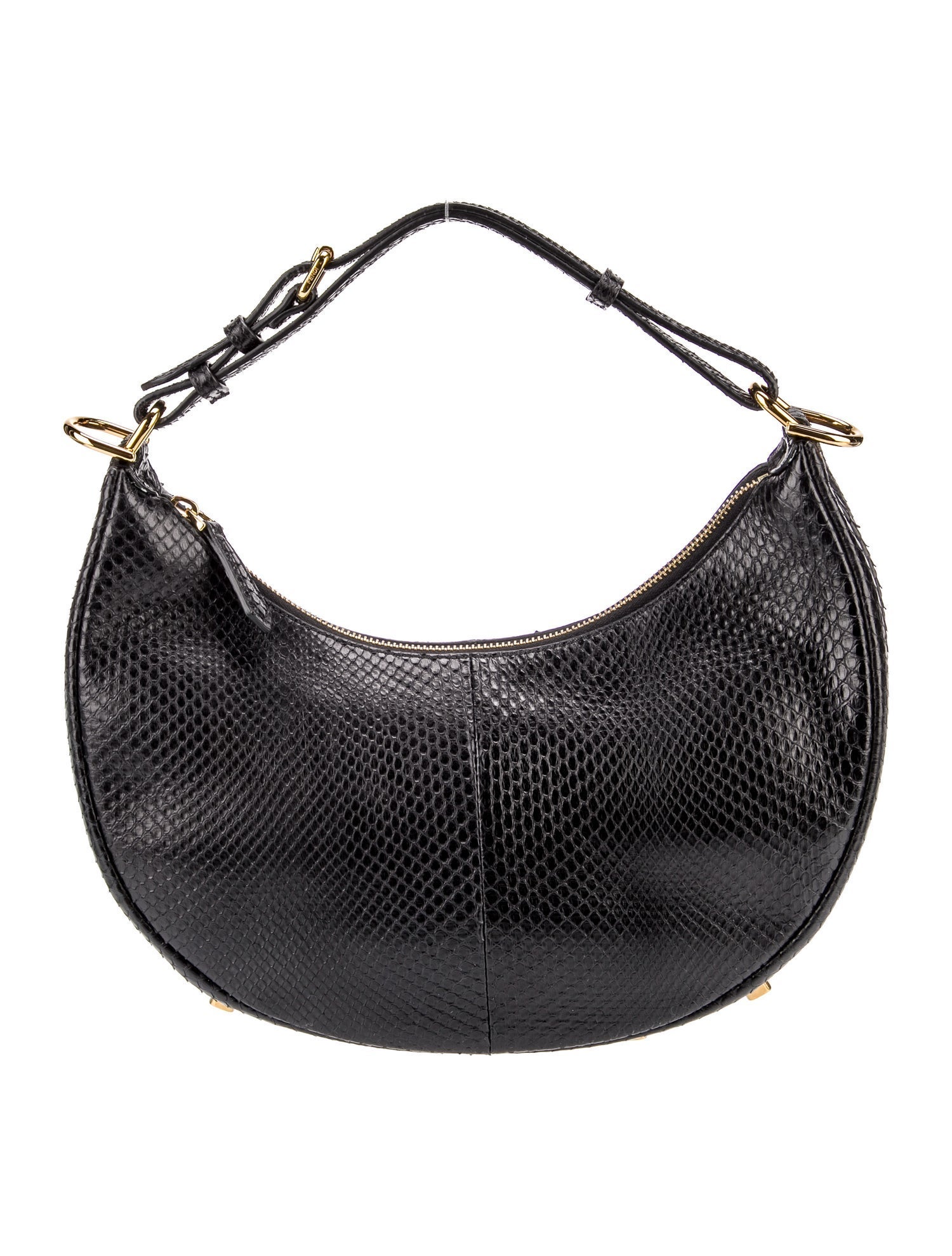 Fendi Snakeskin Small Python graphy Hobo 2022