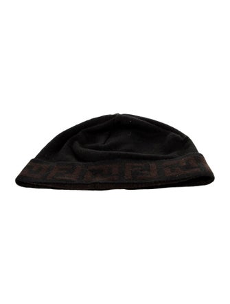 Fendi Zucca FF Wool Beanie