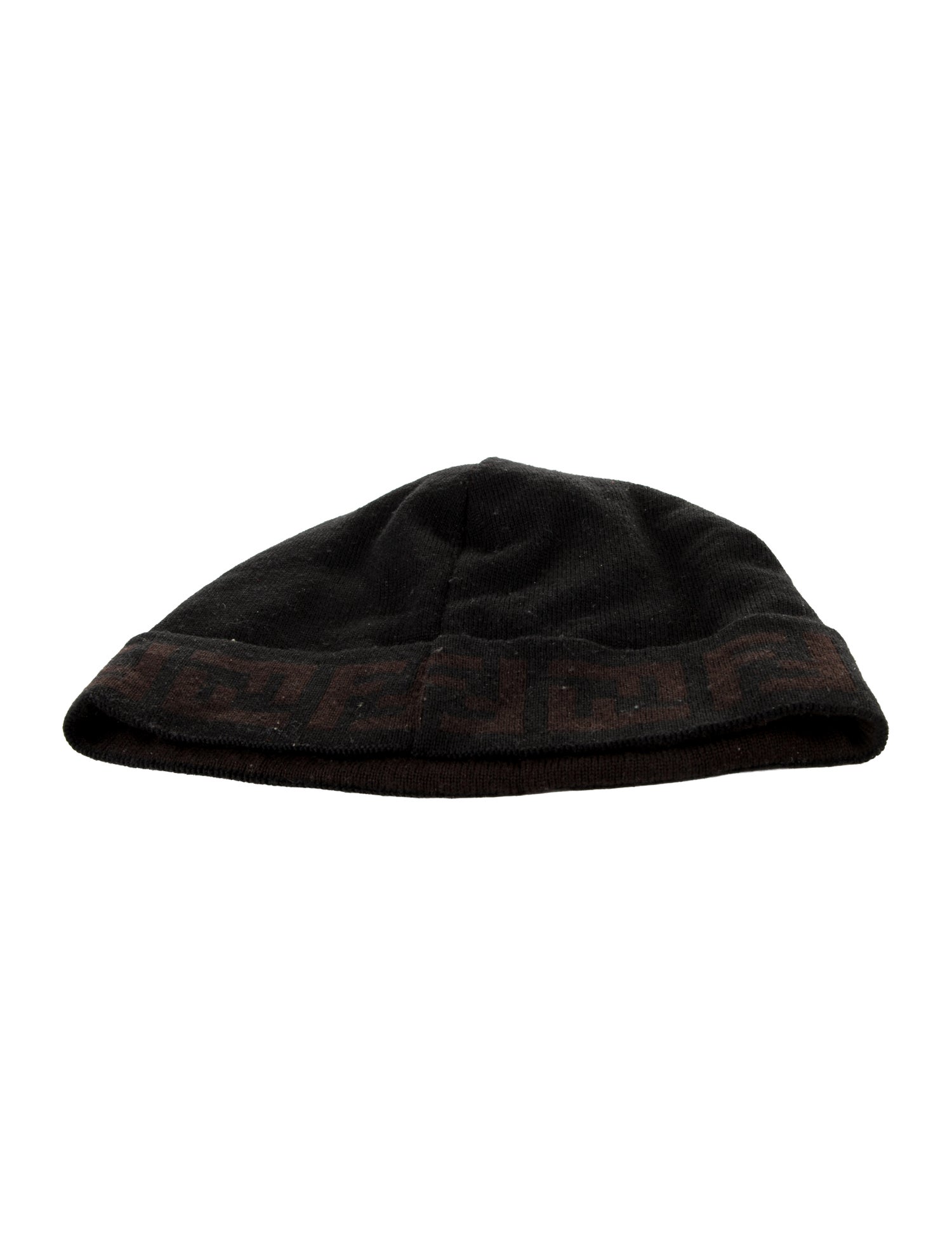 Fendi Zucca FF Wool Beanie
