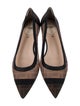 Fendi Zucca FF Logo Mesh Ballet Flats