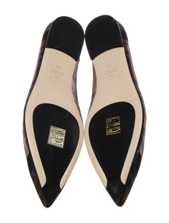 Fendi Zucca FF Logo Mesh Ballet Flats