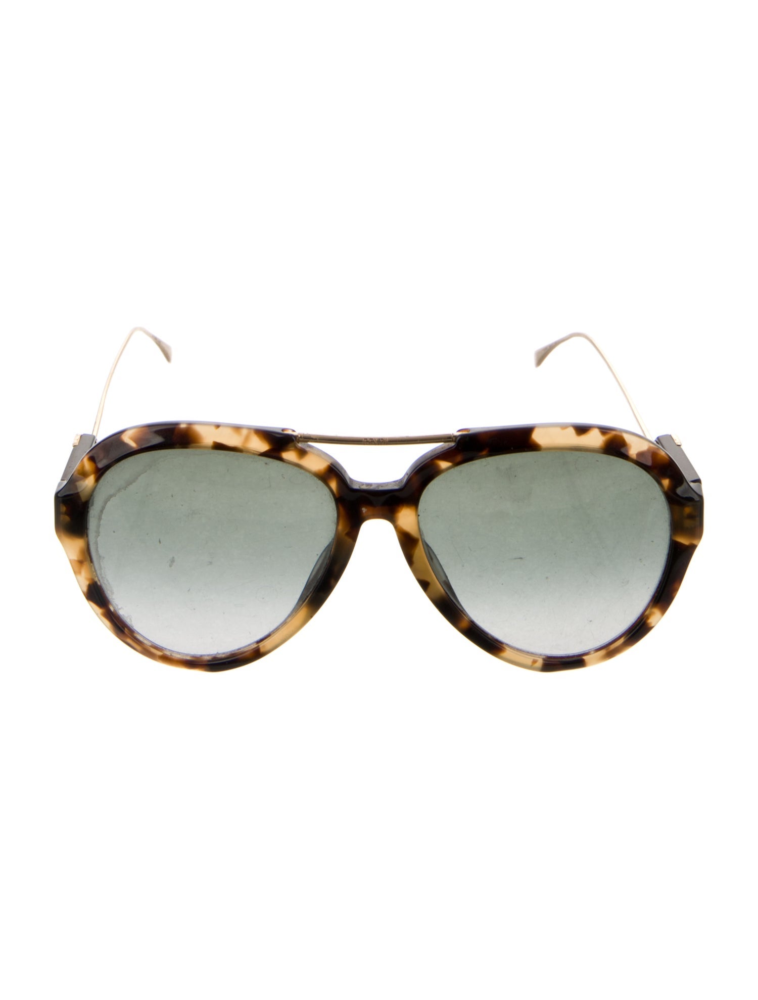 Fendi Aviator Gradient Sunglasses